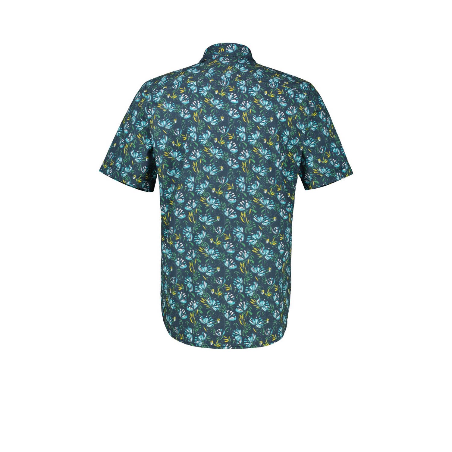 LERROS PLUS SIZE casual overhemd blauw
