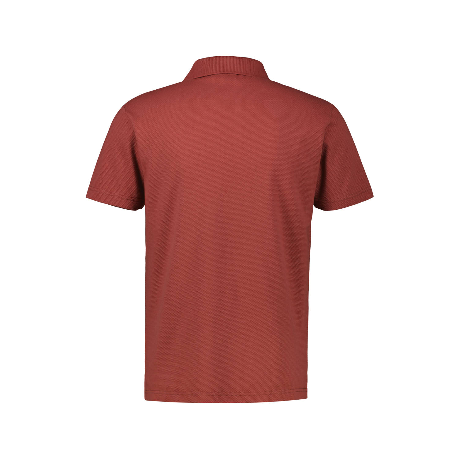 LERROS PLUS SIZE regular polo rood