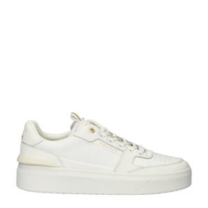 Endorsed Tennis  leren snekers wit