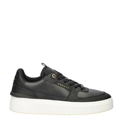 Cruyff Endorsed Tennis leren sneakers zwart afbeelding