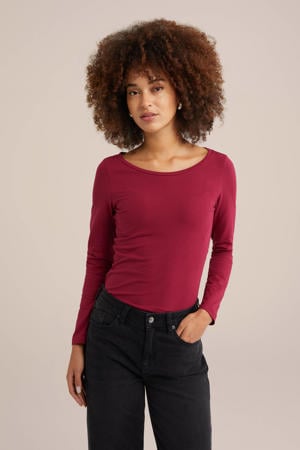 longsleeve rood