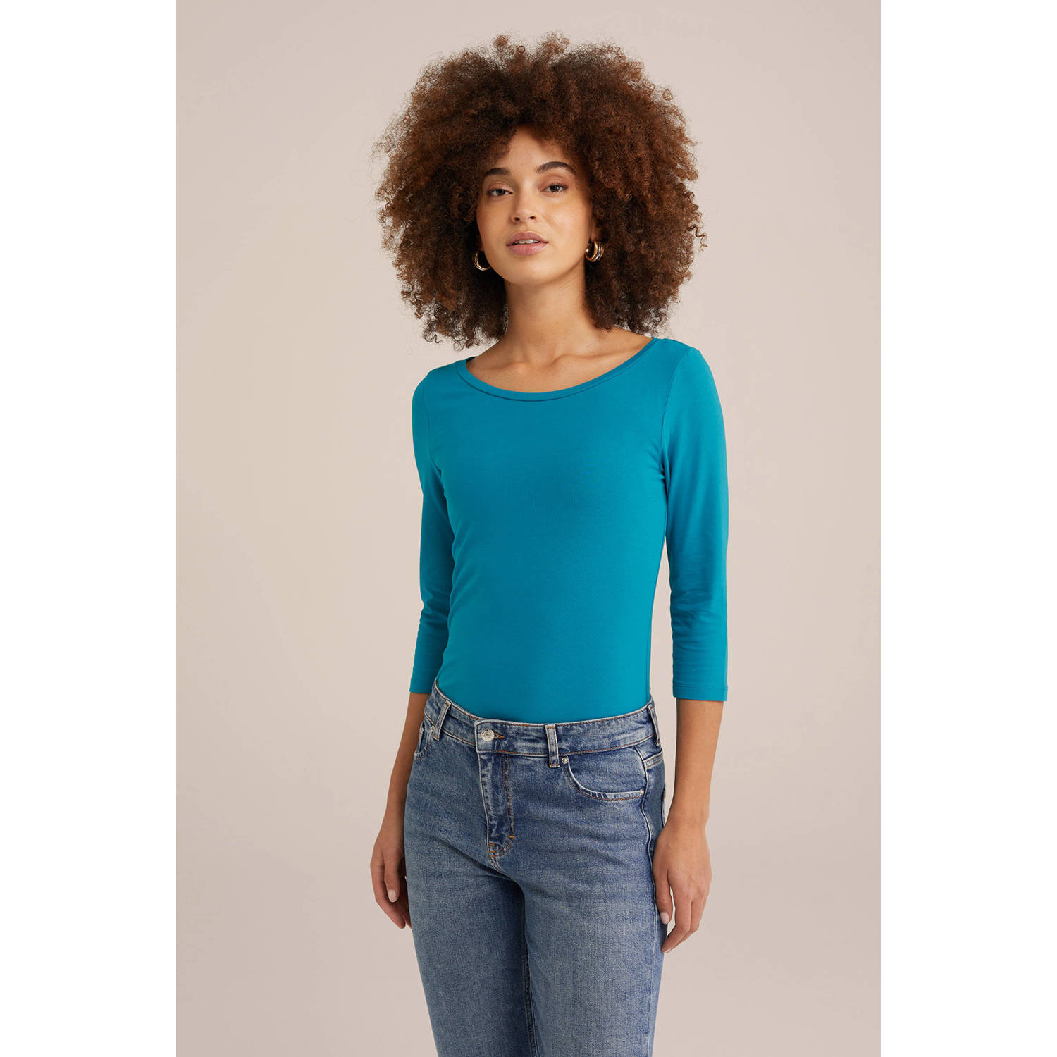 WE Fashion top blauw