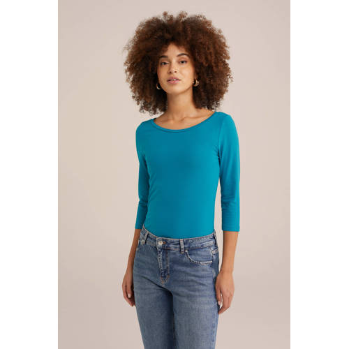 WE Fashion top blauw afbeelding
