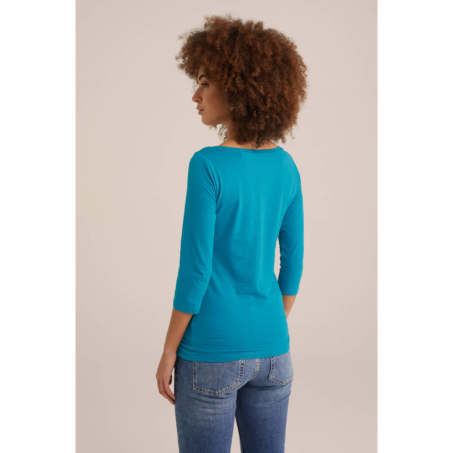 WE Fashion top blauw