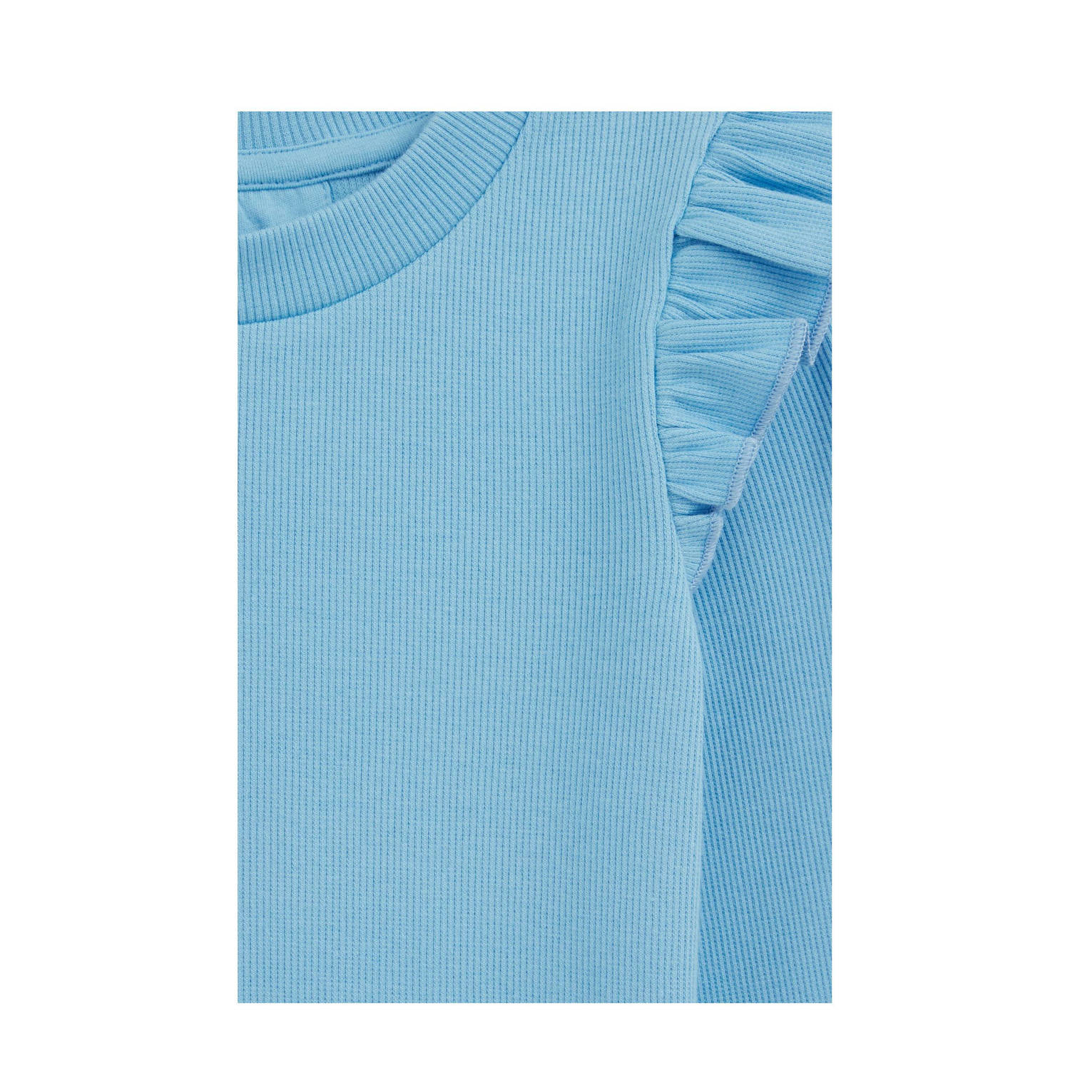 WE Fashion korte jurk blauw