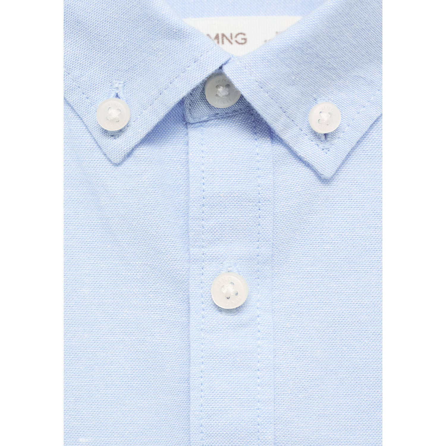 Mango Kids overhemd lichtblauw
