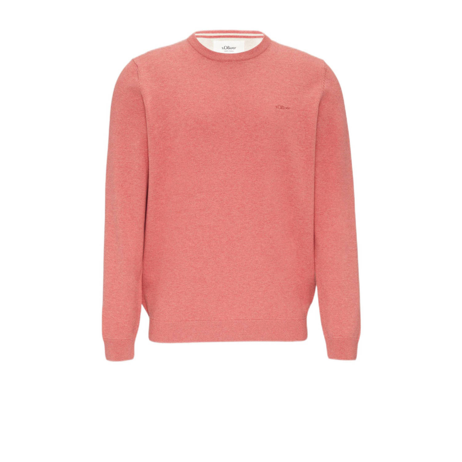 S.Oliver RED LABEL Regular fit gebreide pullover van zuiver katoen