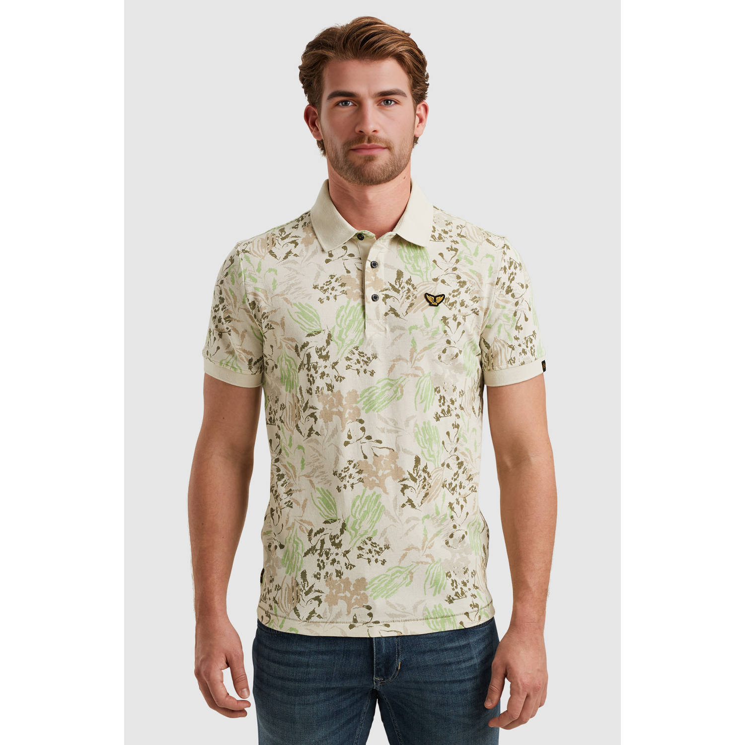 PME Legend slim polo beige