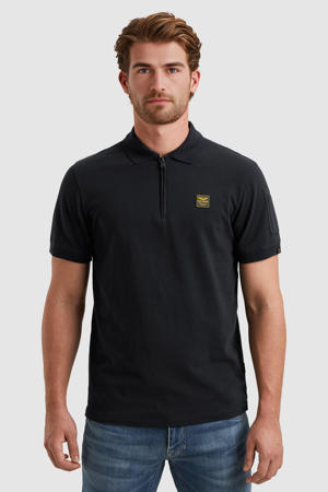 relaxed polo donkerblauw
