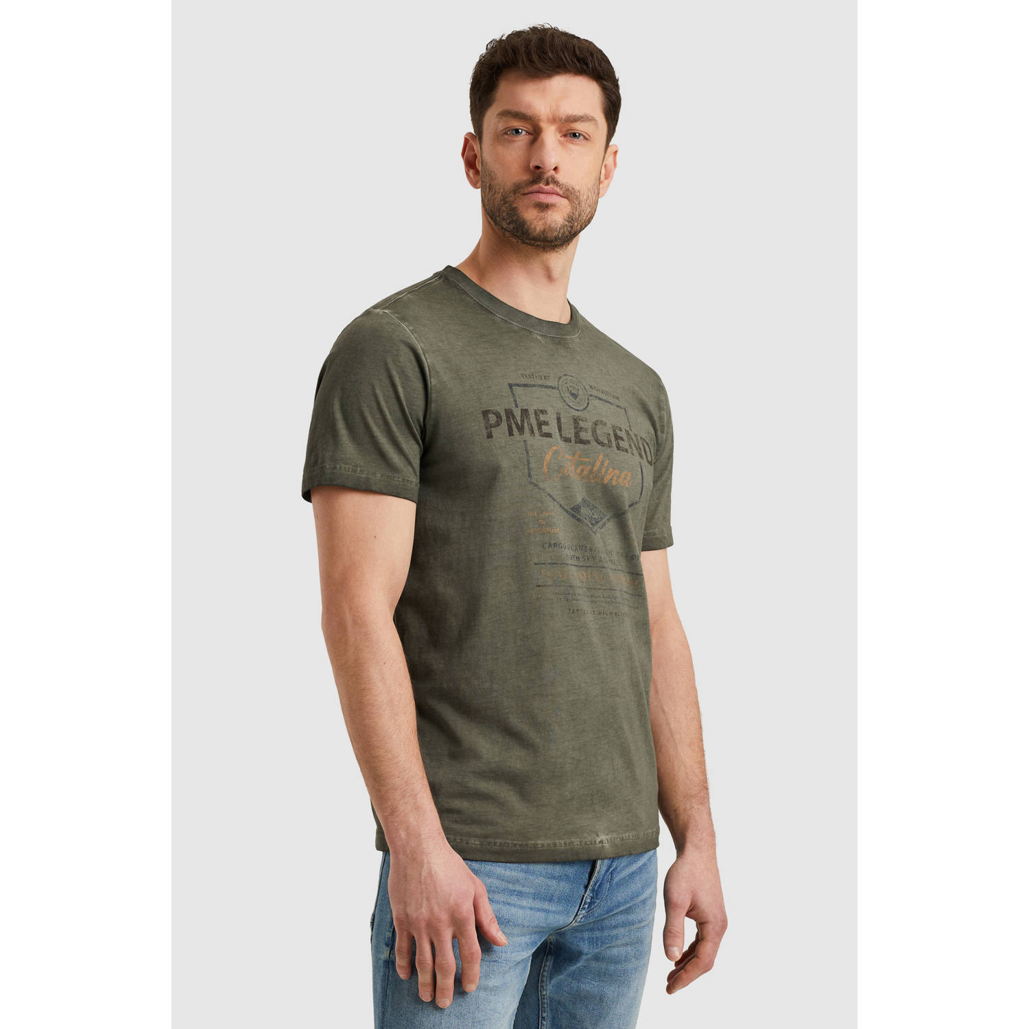 PME Legend T-shirt donkergroen