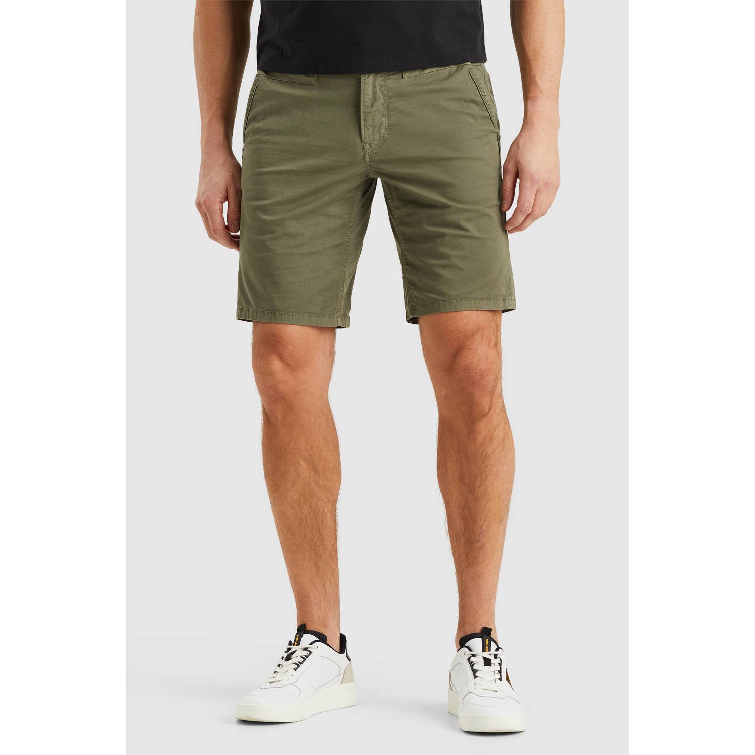 PME LEGEND Heren Broeken American Classic Chino Shorts Groen