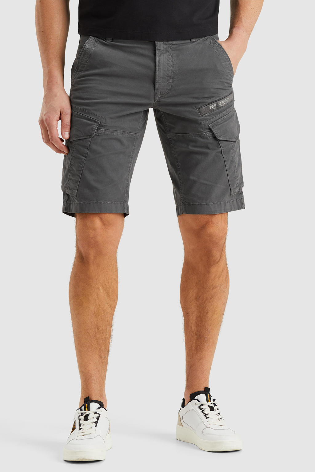 PME Legend tapered cargo short NORDROP grijs