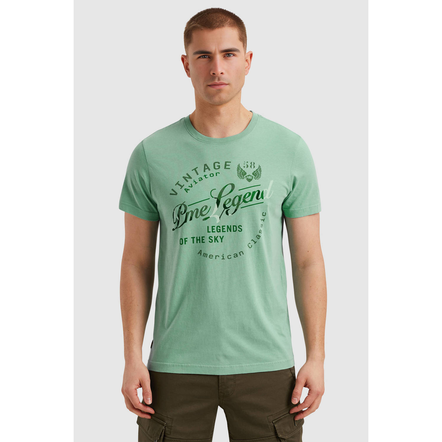 PME Legend T-shirt blauw