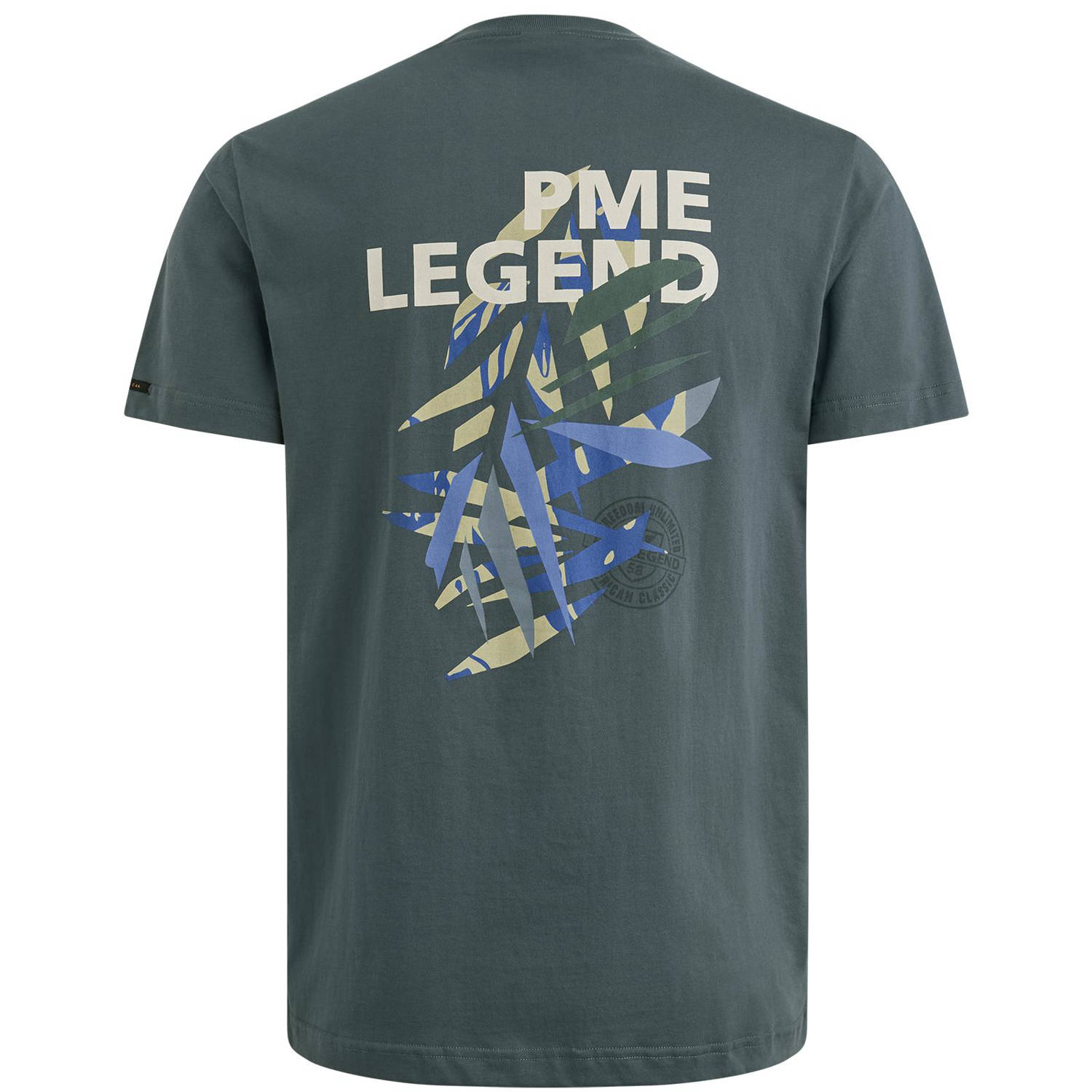 PME Legend T-shirt grijsblauw