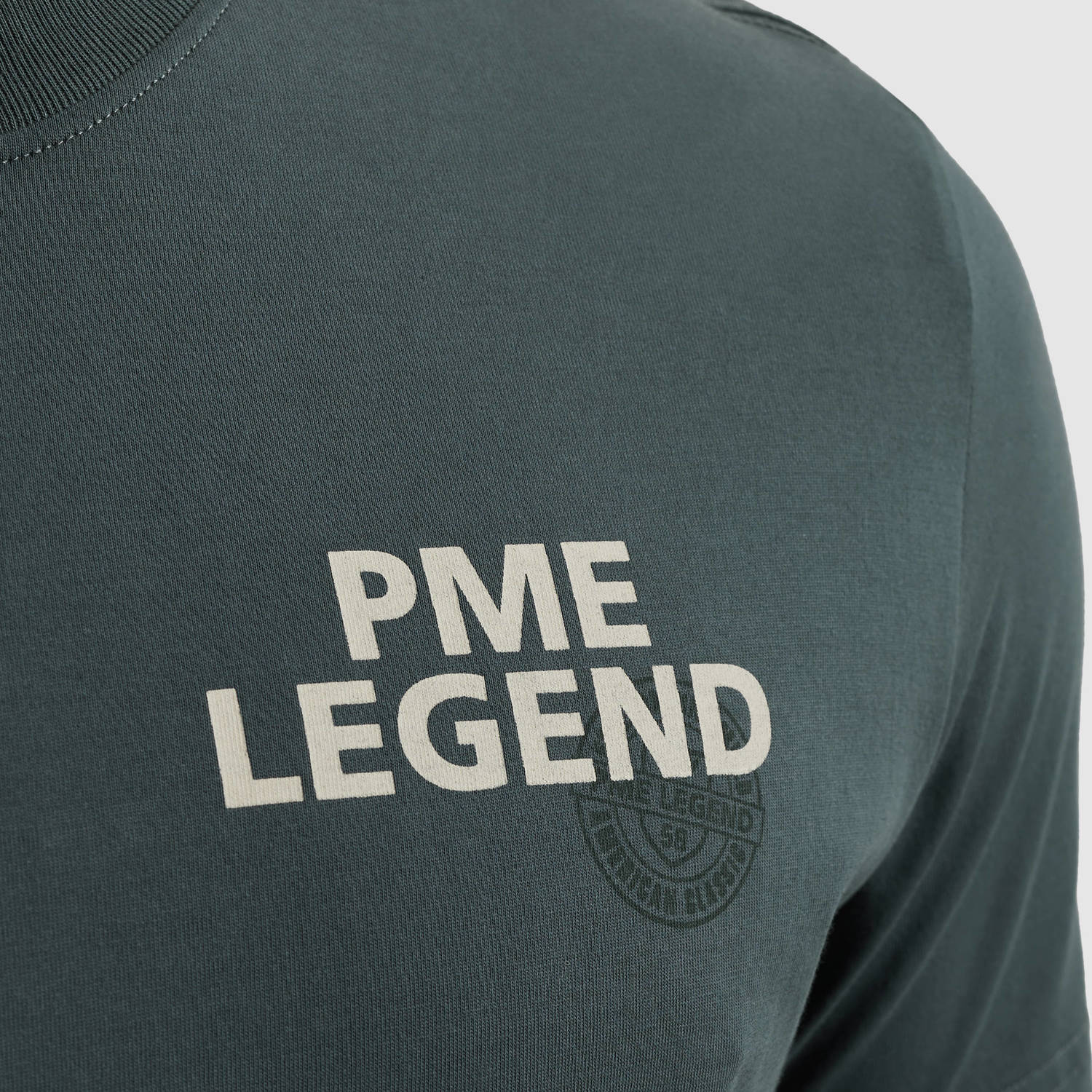 PME Legend T-shirt grijsblauw