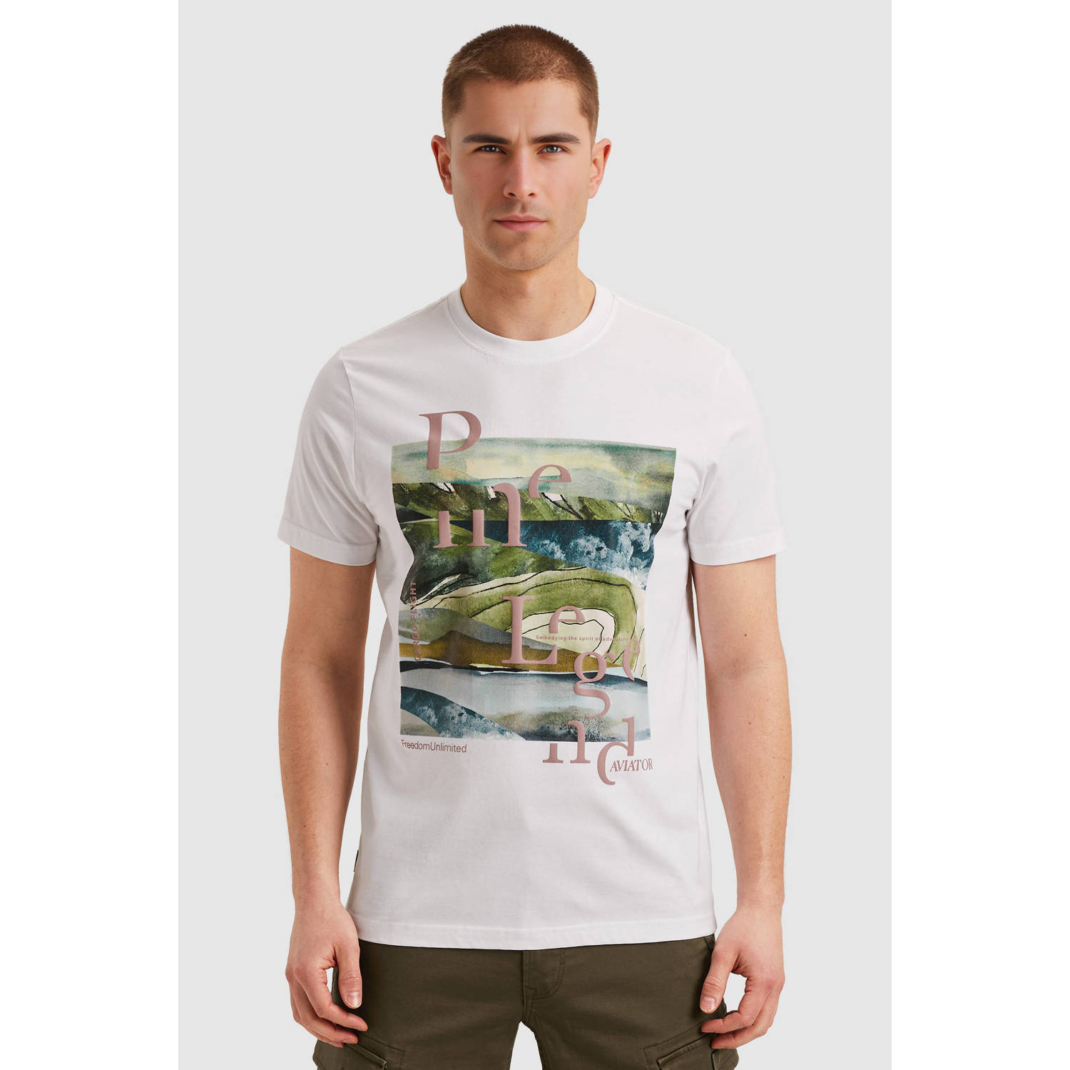 PME LEGEND T-shirt met artwork