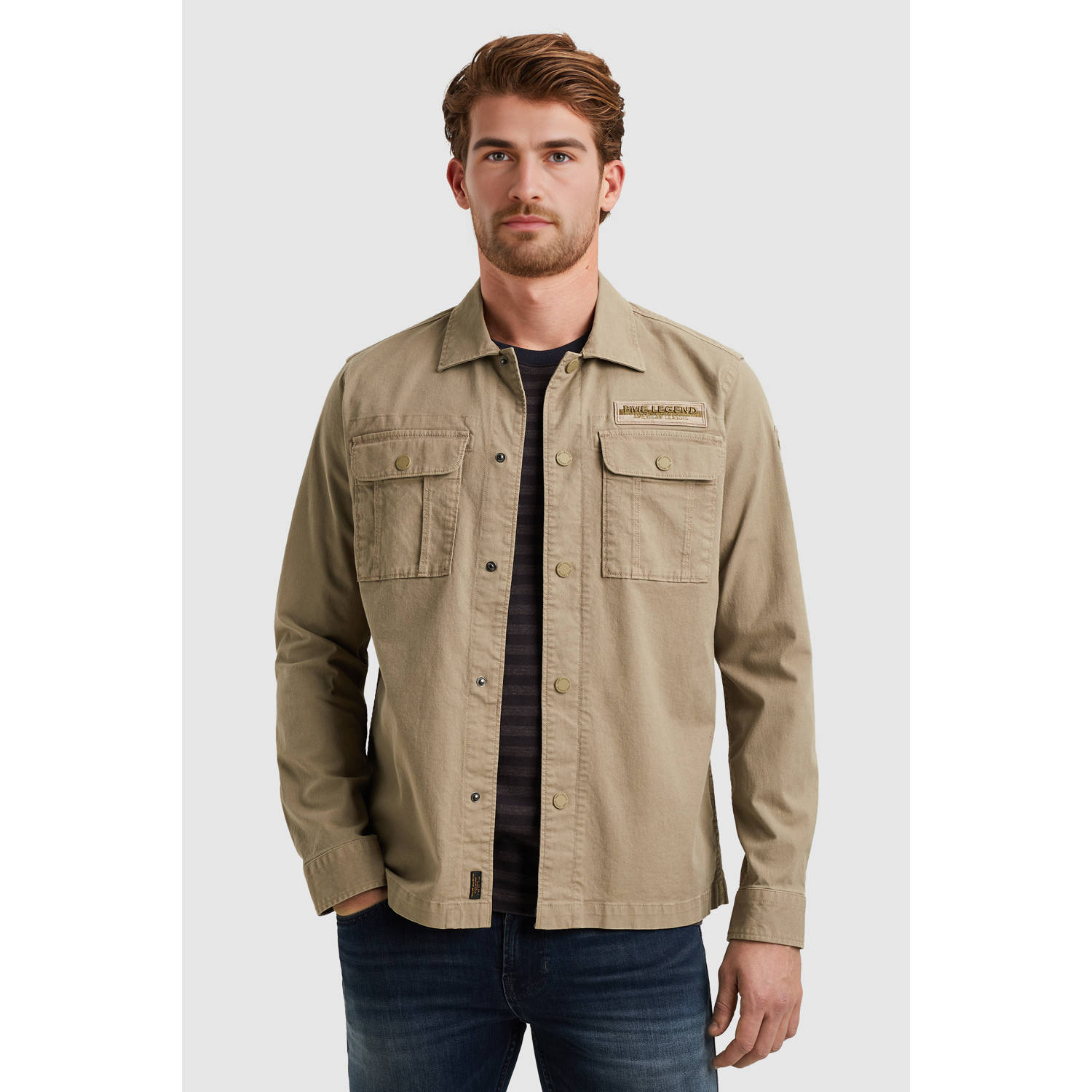 PME Legend overshirt beige