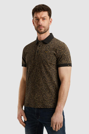 regular polo donkerbruin