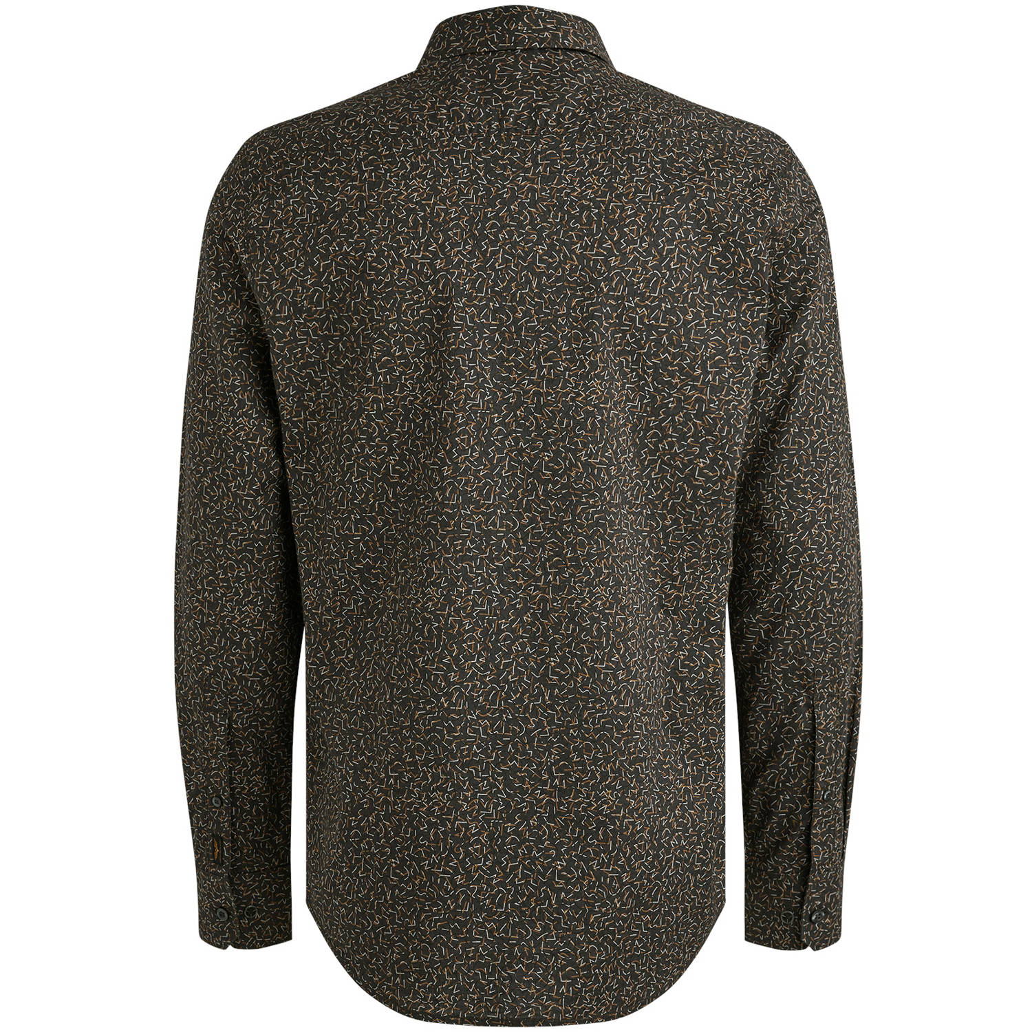 PME Legend casual overhemd bruin