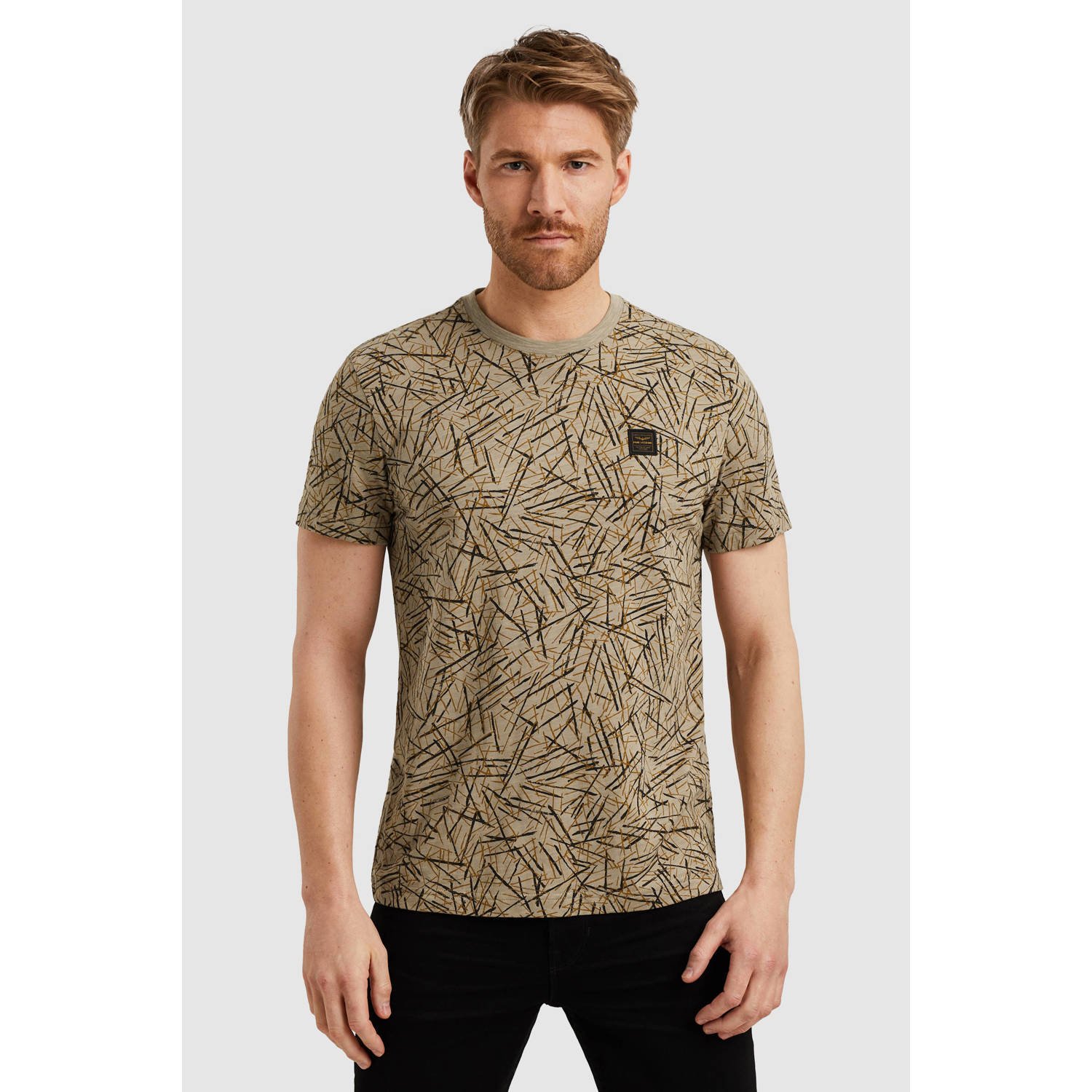 PME Legend regular T-shirt beige