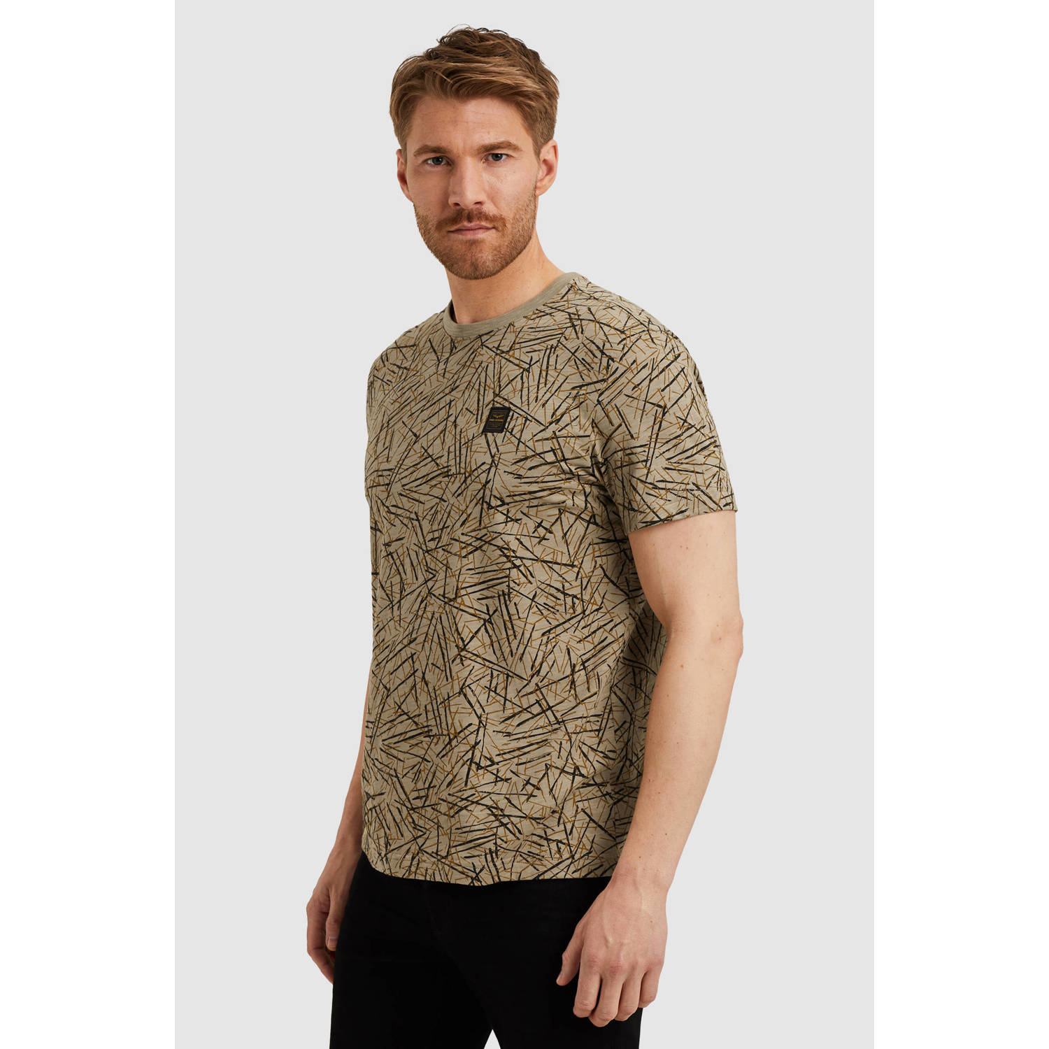 PME Legend regular T-shirt beige