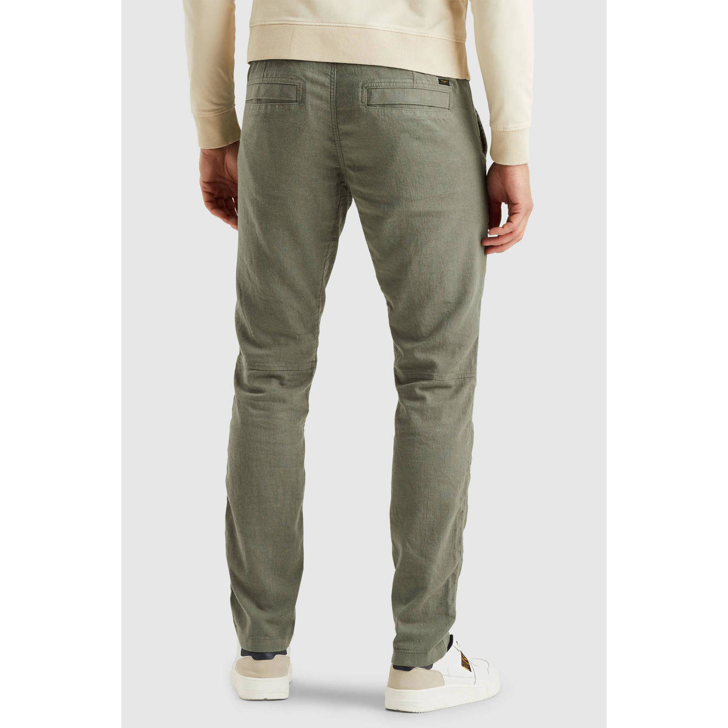 PME Legend slim casual broek LIFTMASTER groen