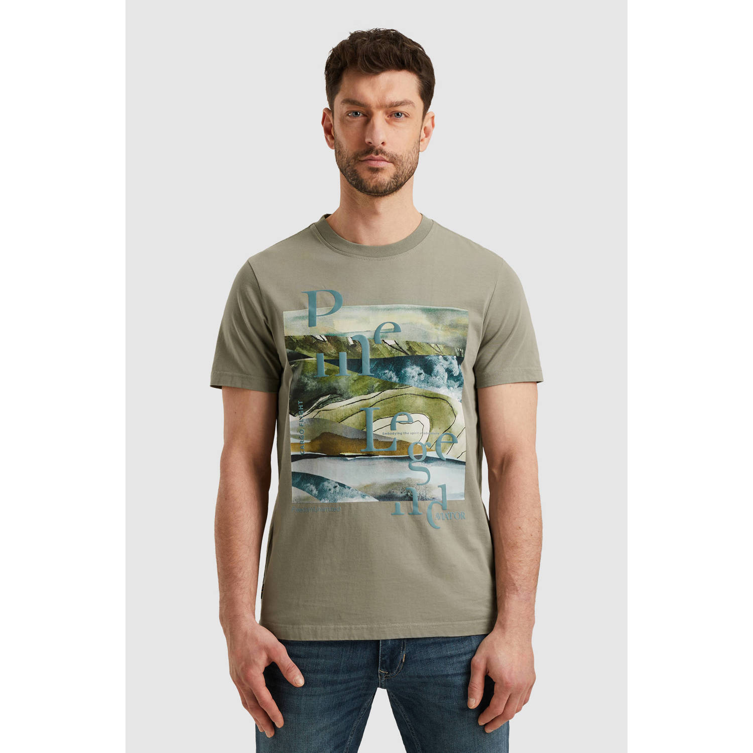 PME LEGEND T-shirt met artwork