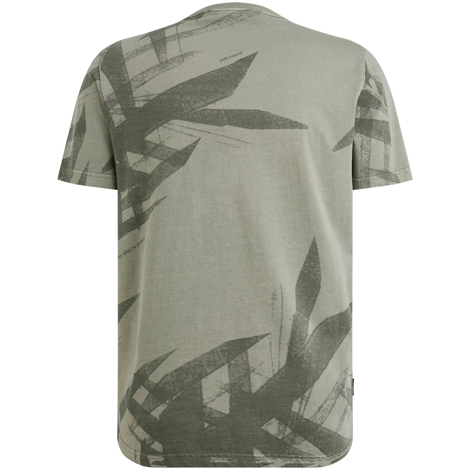 PME Legend T-shirt grijsgroen