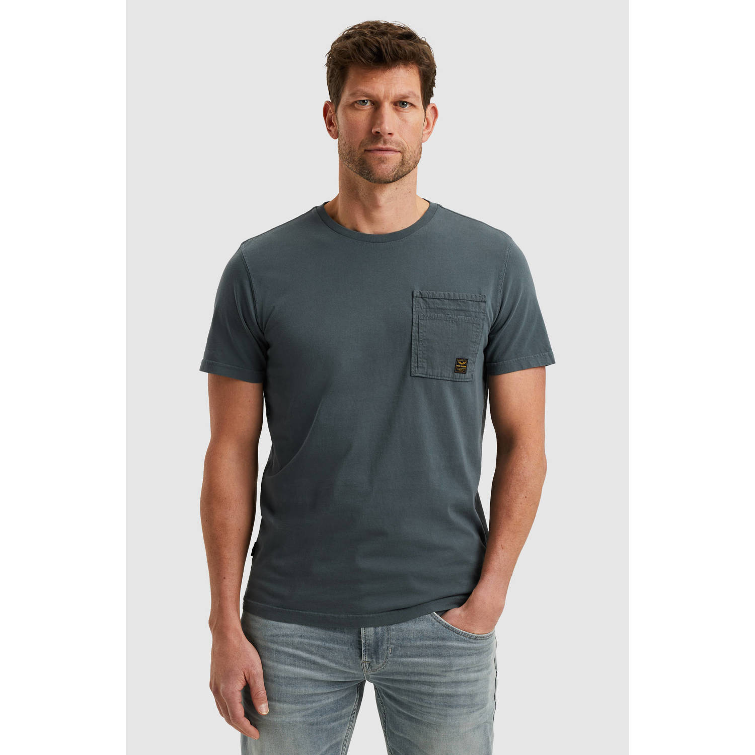 PME Legend T-shirt grijsblauw