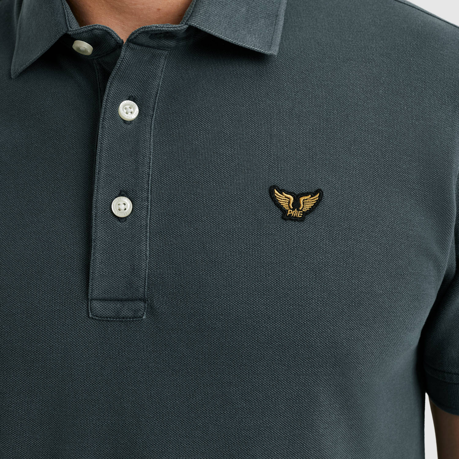 PME Legend regular polo donkerblauw