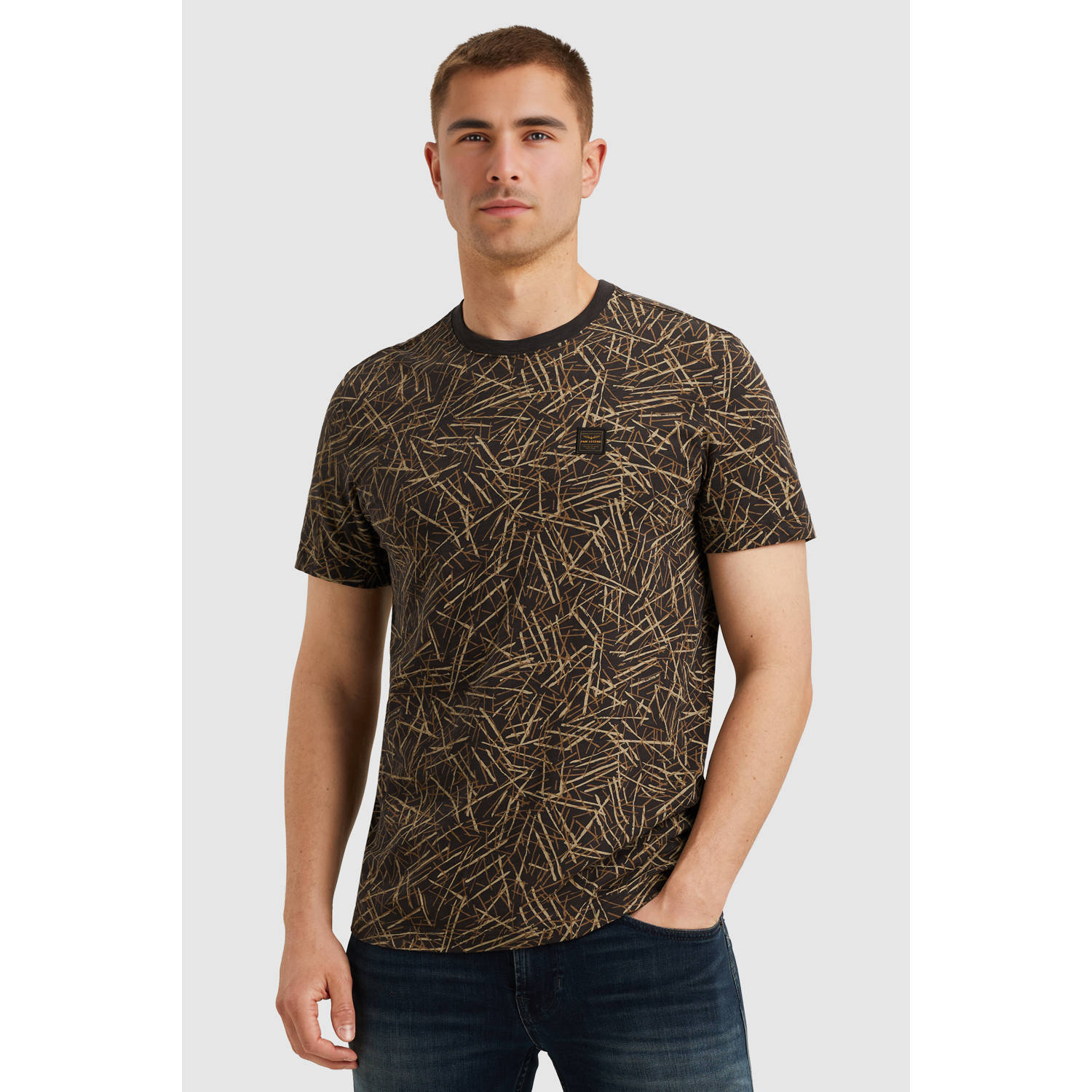 Pme legend Short Sleeve R-neck Slub Jersey