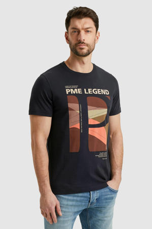 T-shirt donkerblauw