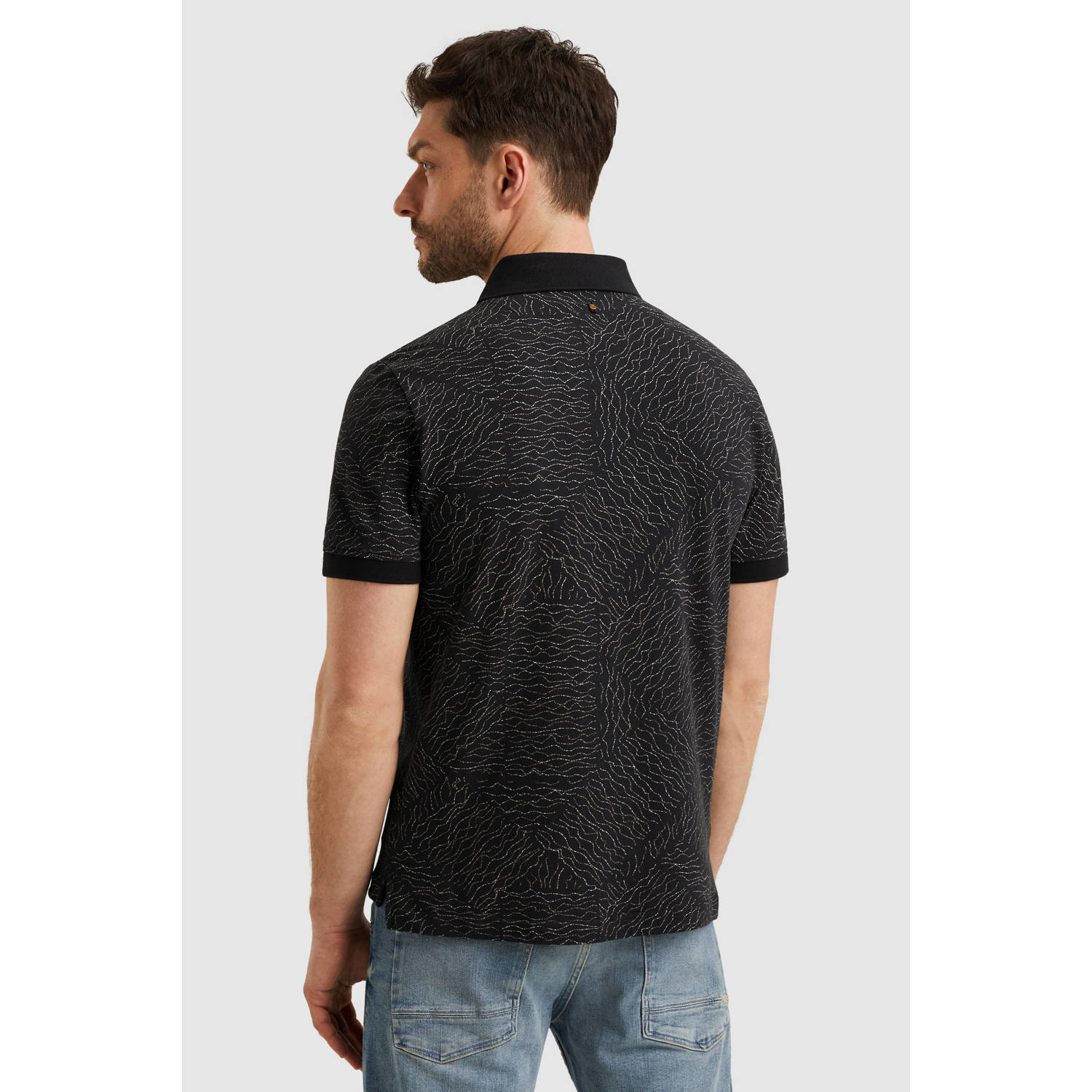 PME Legend regular polo donkerblauw