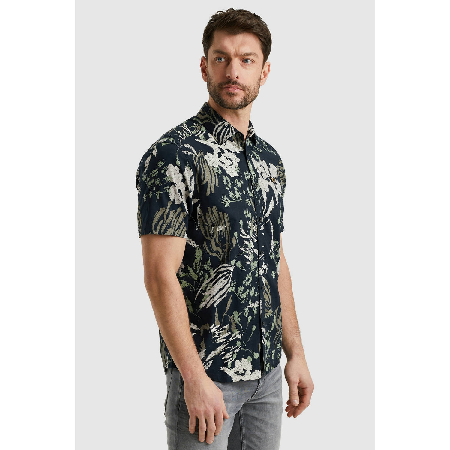 PME Legend regular fit overhemd multi