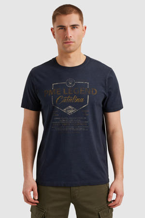T-shirt donkerblauw