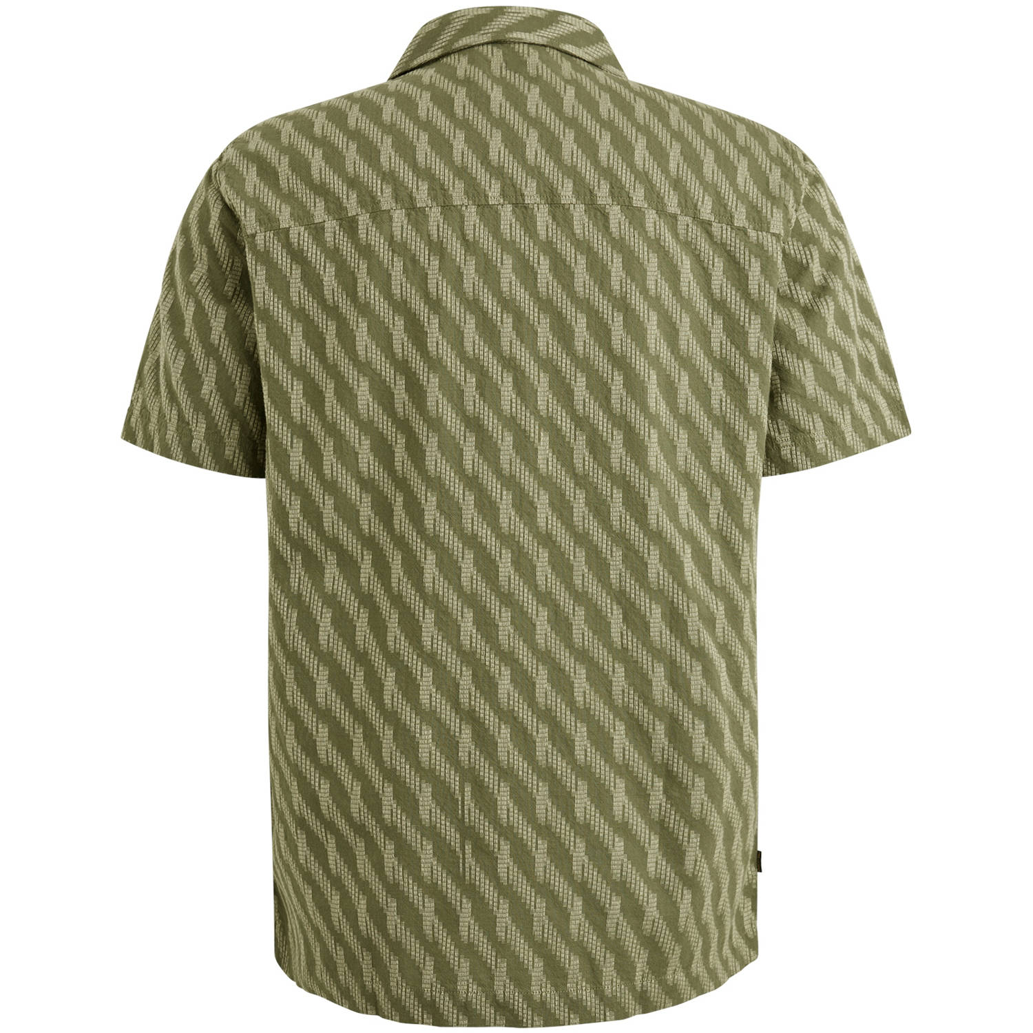 PME Legend regular fit overshirt groen