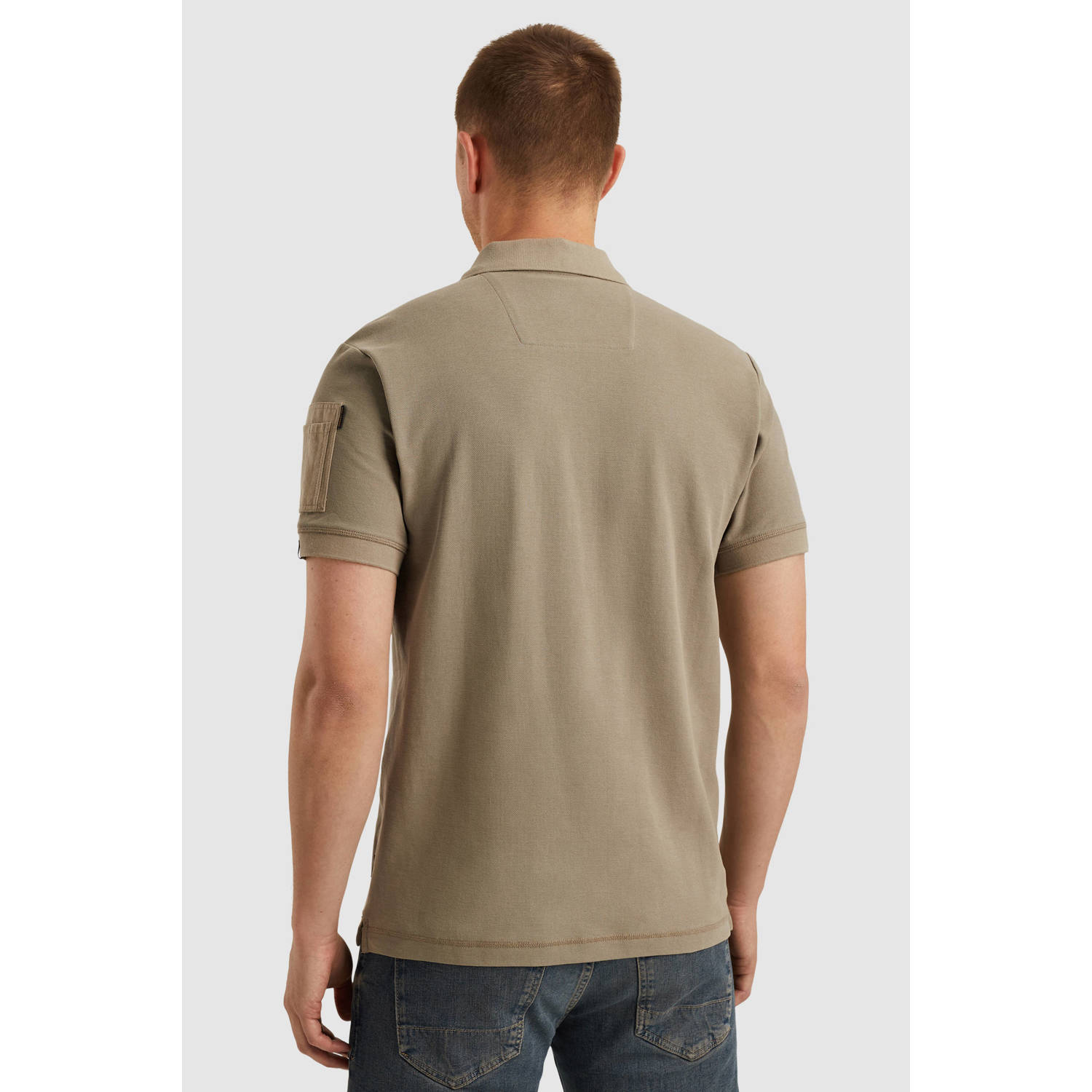 PME Legend regular polo lichtbruin