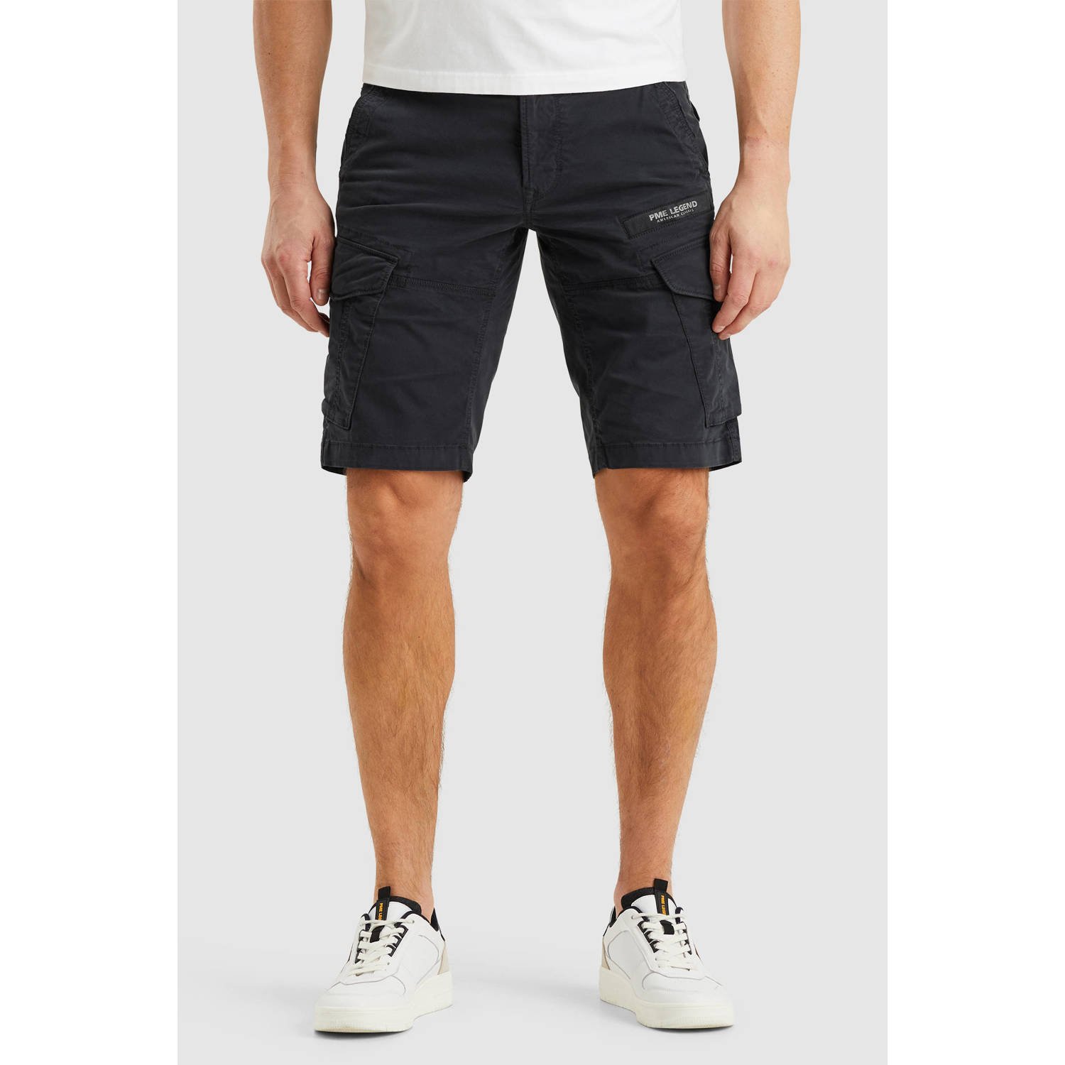 PME LEGEND Heren Broeken Nordrop Cargo Shorts Zwart
