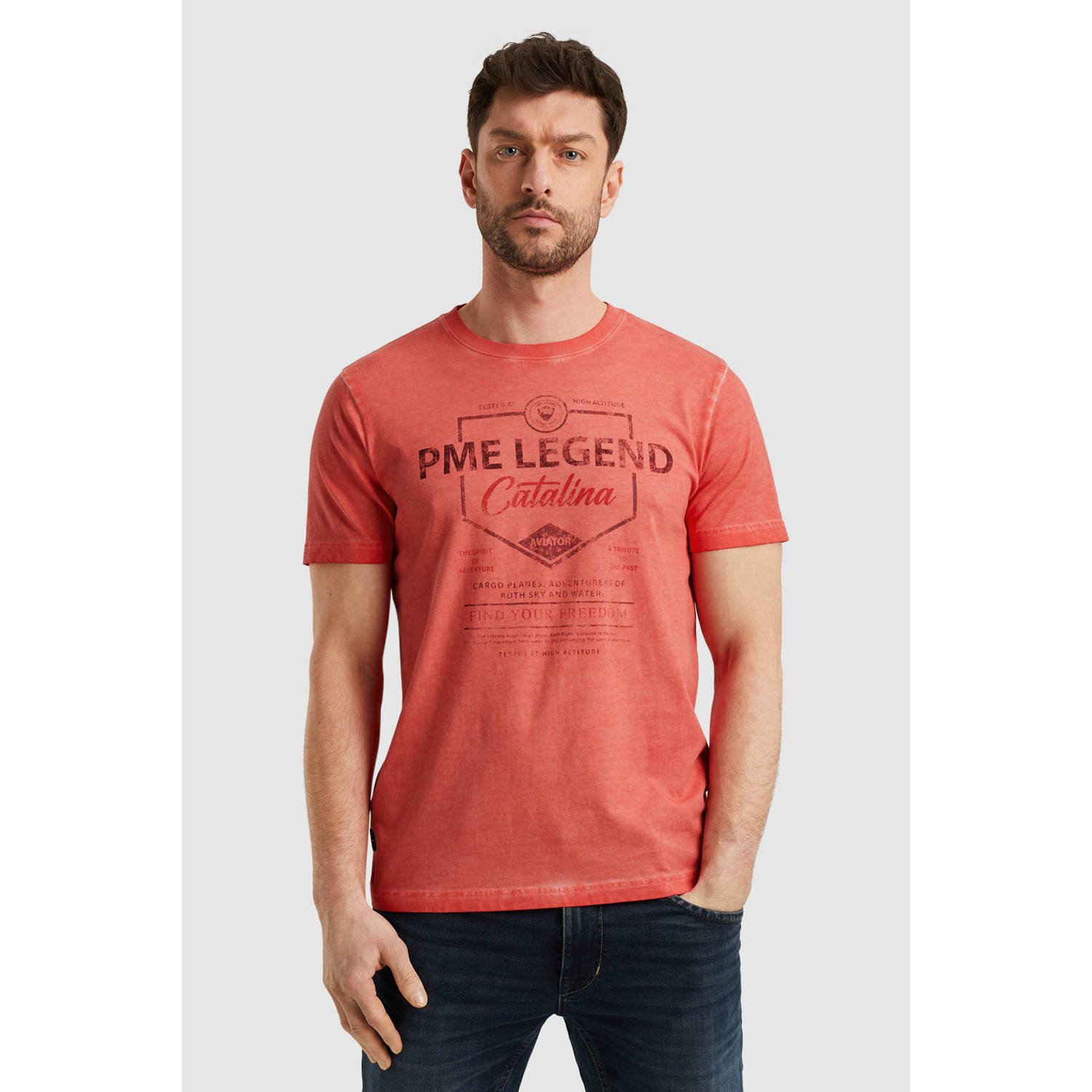 PME LEGEND T-shirt met artwork