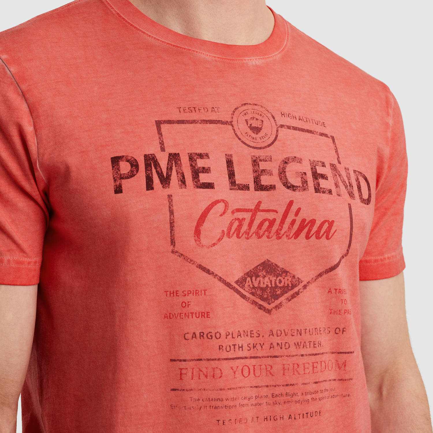 PME Legend T-shirt roze