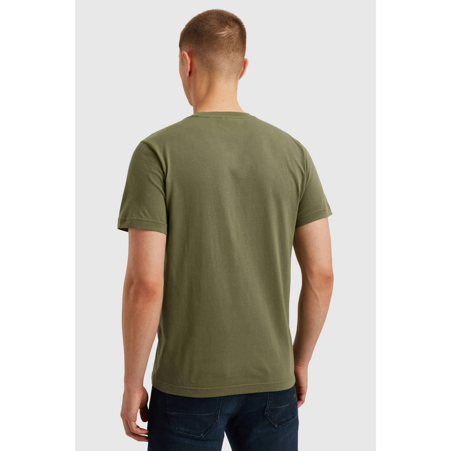 PME Legend T-shirt olijfgroen