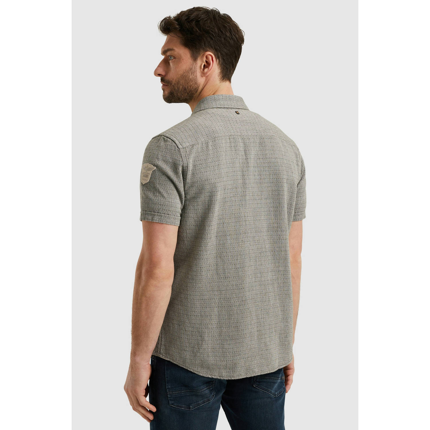 PME Legend casual overhemd groen