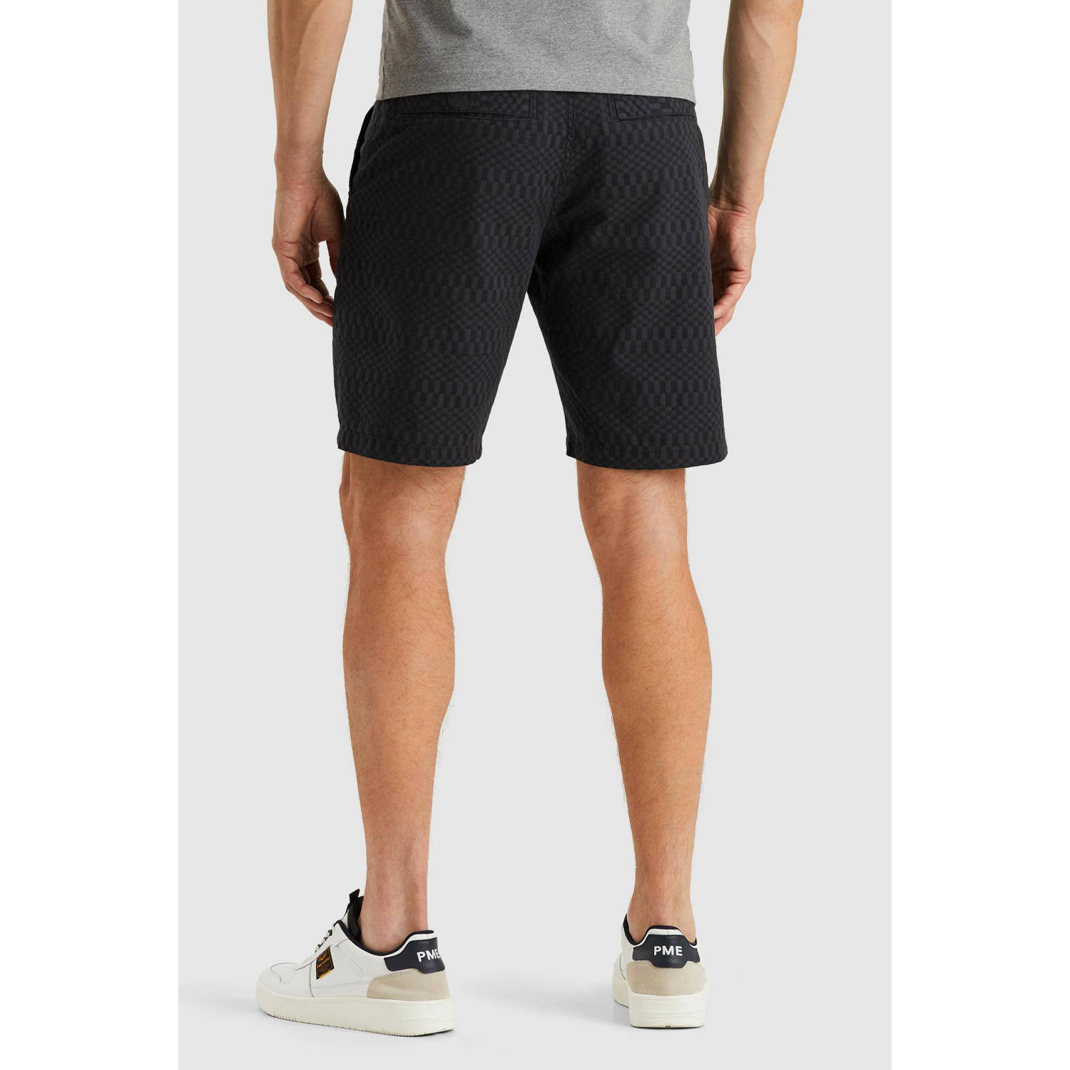 PME Legend regular casual short donkerblauw