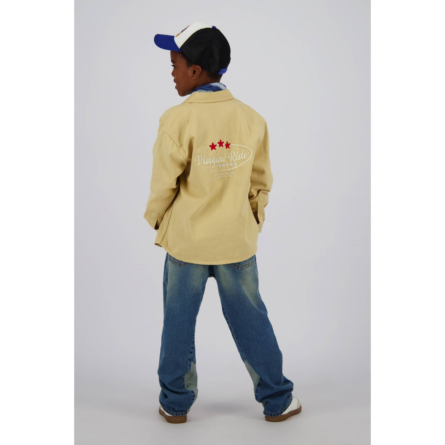 Vingino overshirt lichtbruin
