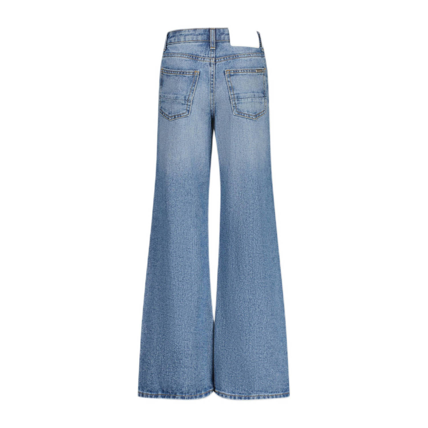Vingino wide leg jeans light blue denim