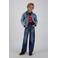 Vingino spijkerjas medium blue denim