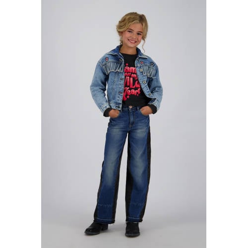 Vingino spijkerjas medium blue denim afbeelding