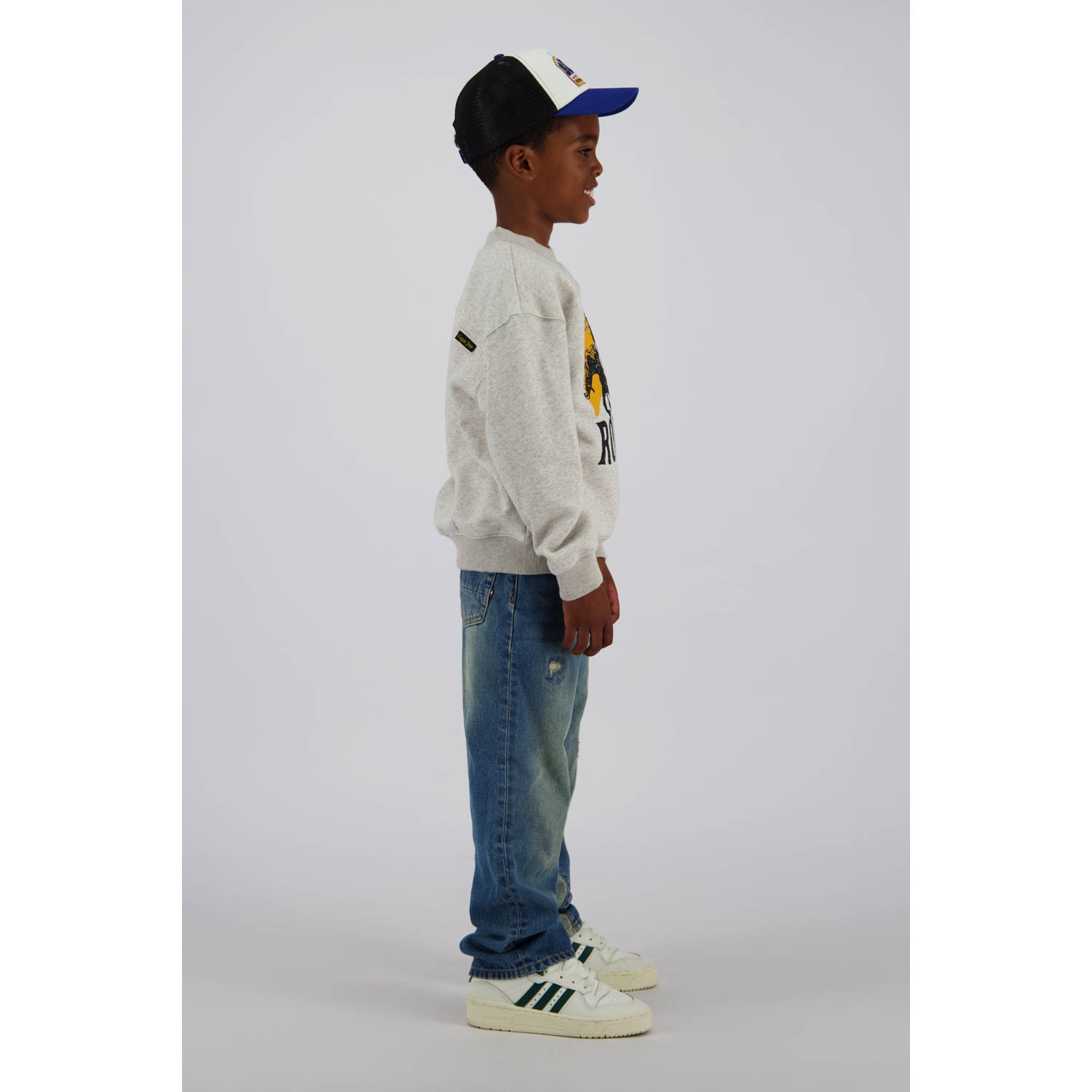 Vingino sweater grijs melange