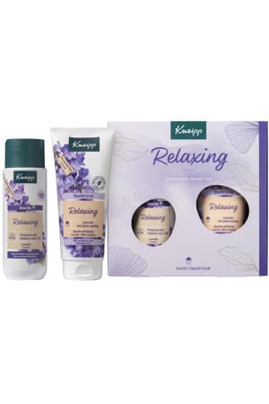 geschenkset - douche Relaxing 200 ml + douchescrub 200 ml