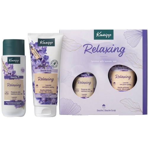 Wehkamp Kneipp Relaxing geschenkset - douche Relaxing 200 ml + douchescrub 200 ml aanbieding